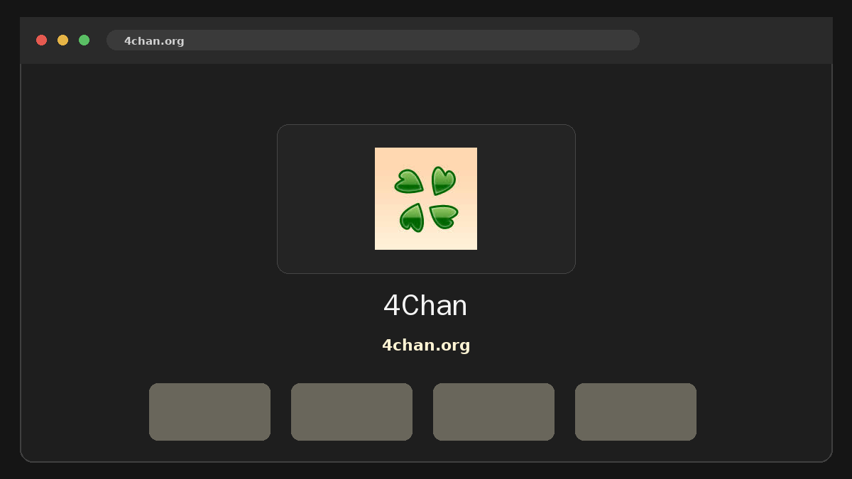 4Chan · Forhåndsvisning af