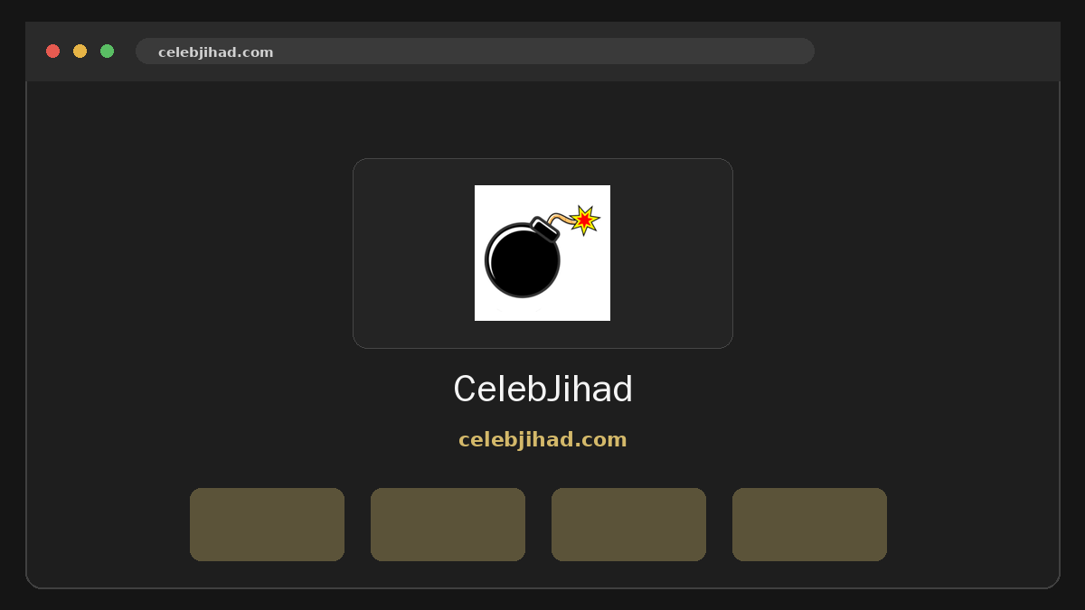 CelebJihad · Forhåndsvisning af