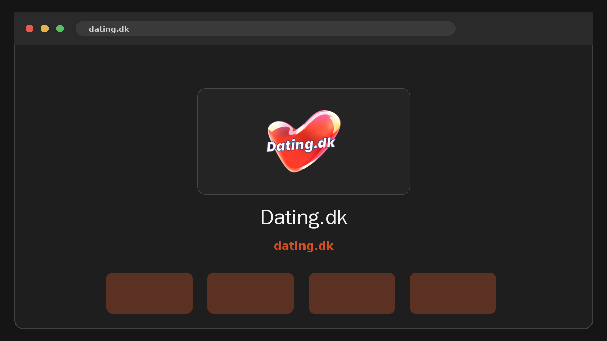 Dating.dk · Forhåndsvisning af