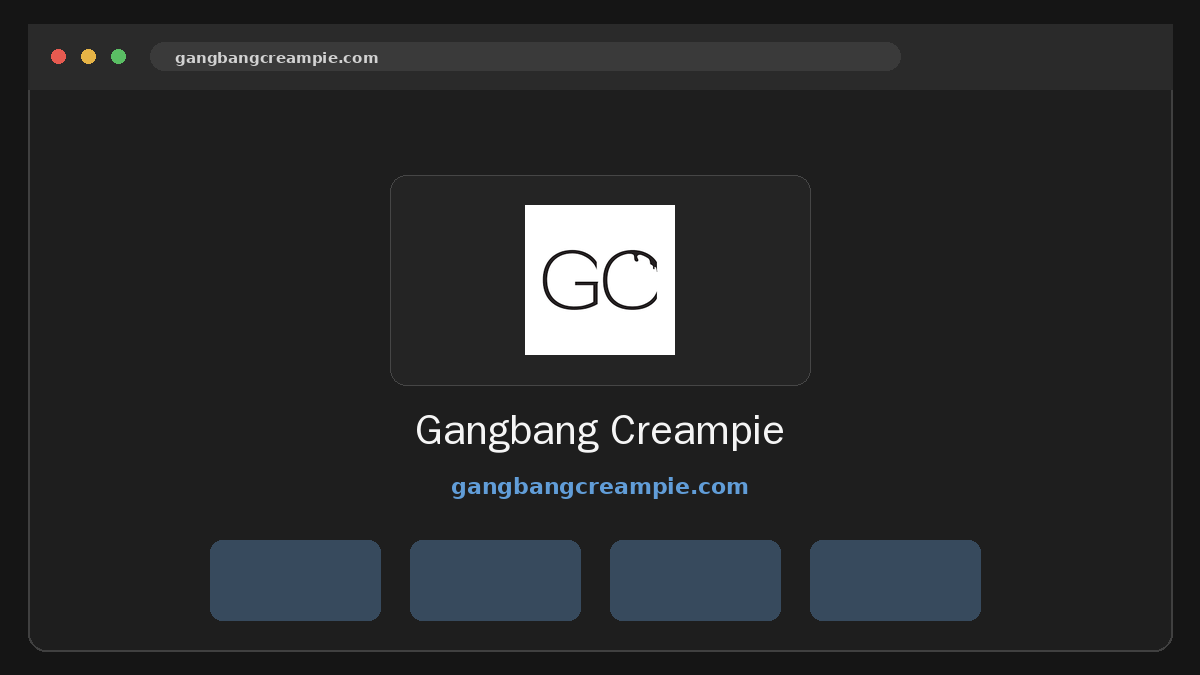 Gangbang Creampie · Forhåndsvisning af