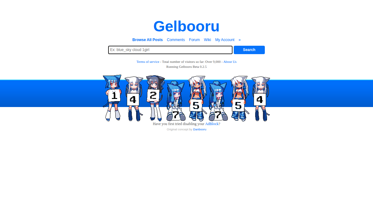 Gelbooru · Forhåndsvisning af