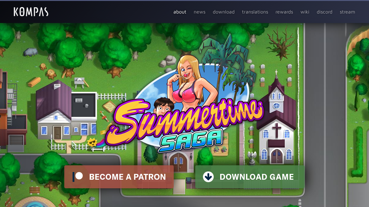 Summertime Saga · Forhåndsvisning af